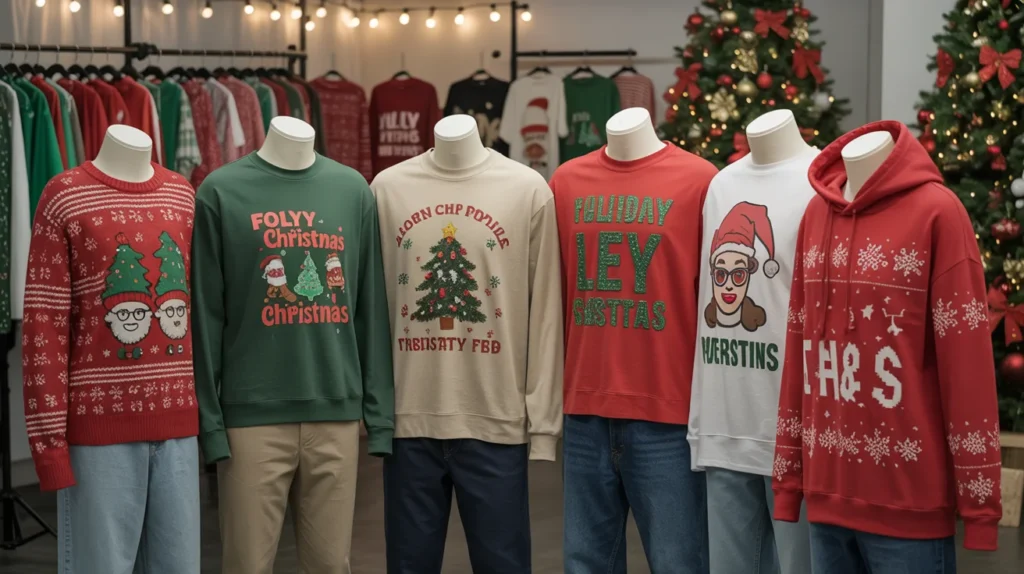  Custom Holiday Apparel