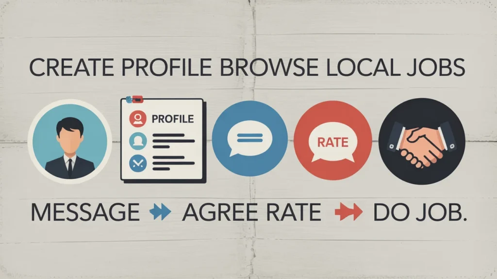 How Did HelpAroundTown Work