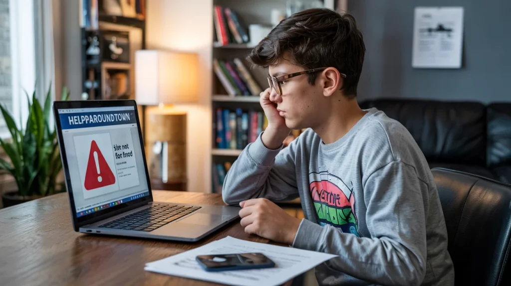 Vanished Job Site for Kids