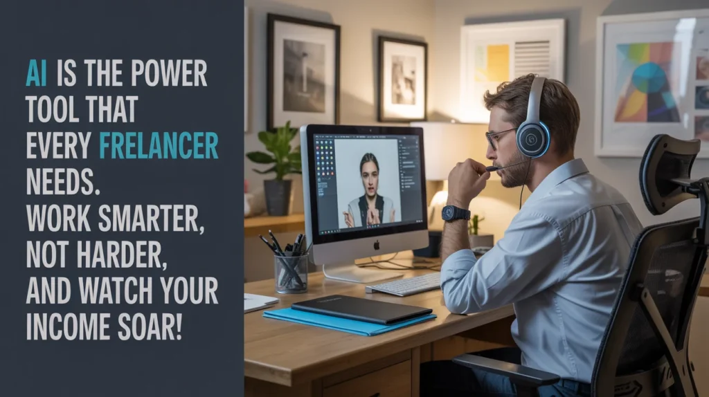 AI is the power tool that every freelancer needs. Work smarter, not harder, and watch your income soar!