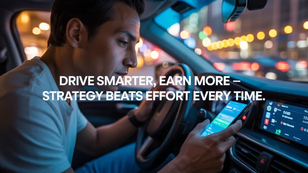 Drive smarter, earn more — strategy beats effort every time.
