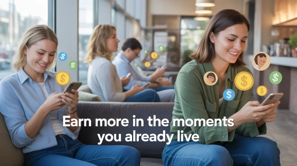 Earn more in the moments you already live.