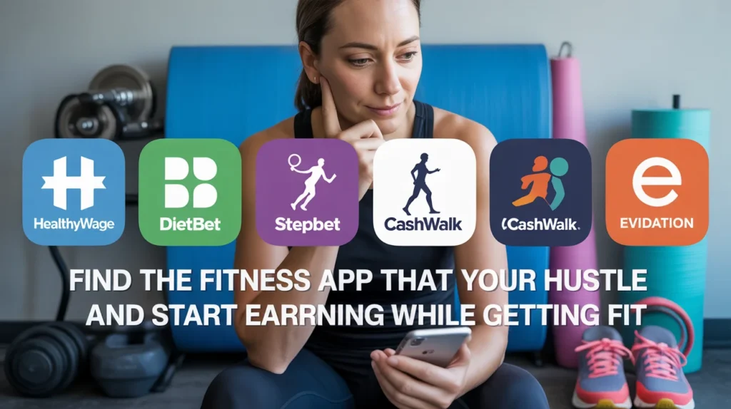 Find the fitness app that fits your hustle and start earning while getting fit.