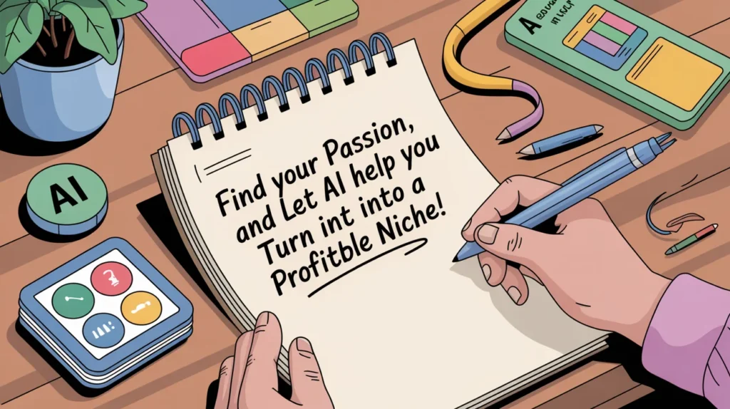 Find your passion, and let AI help you turn it into a profitable niche!