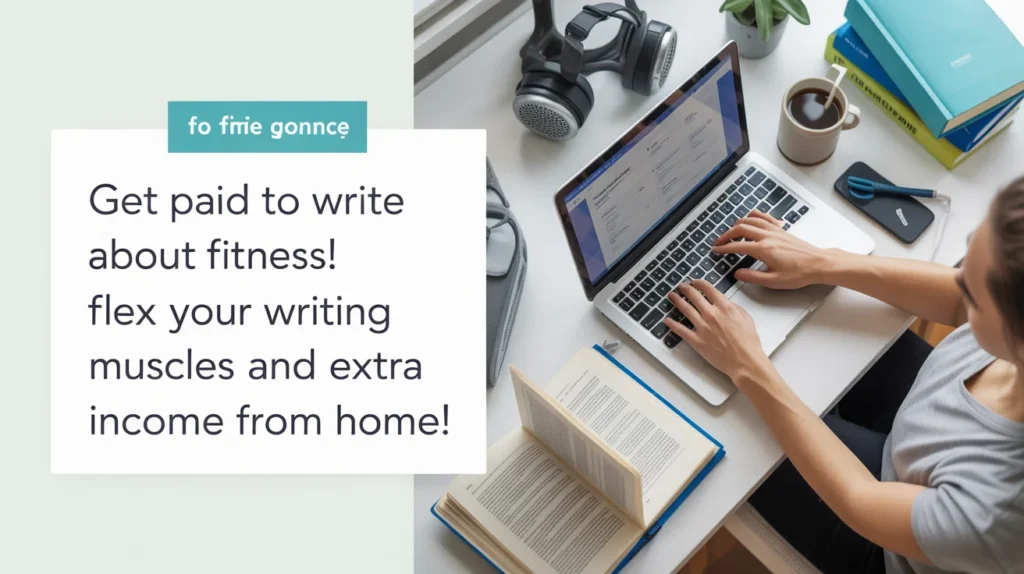 Get paid to write about fitness! Flex your writing muscles and earn extra income from home.
