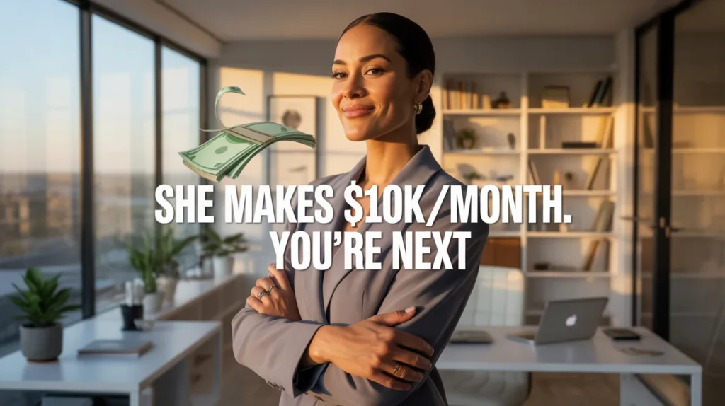 SHE MAKES $10K/MONTH. YOU'RE NEXT