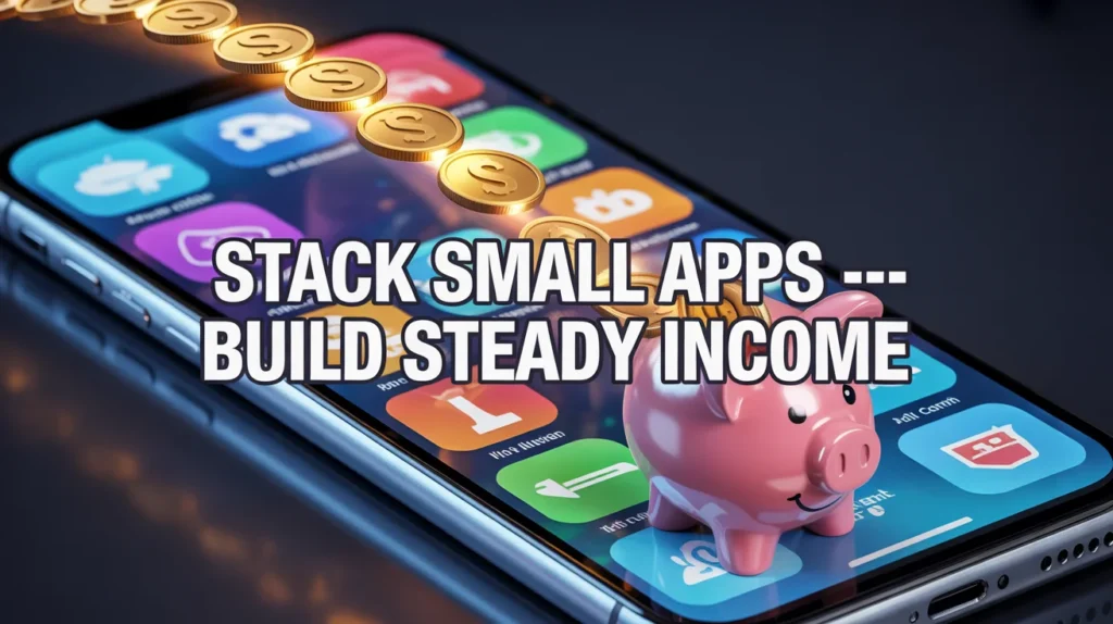 Stack small apps — build steady income.