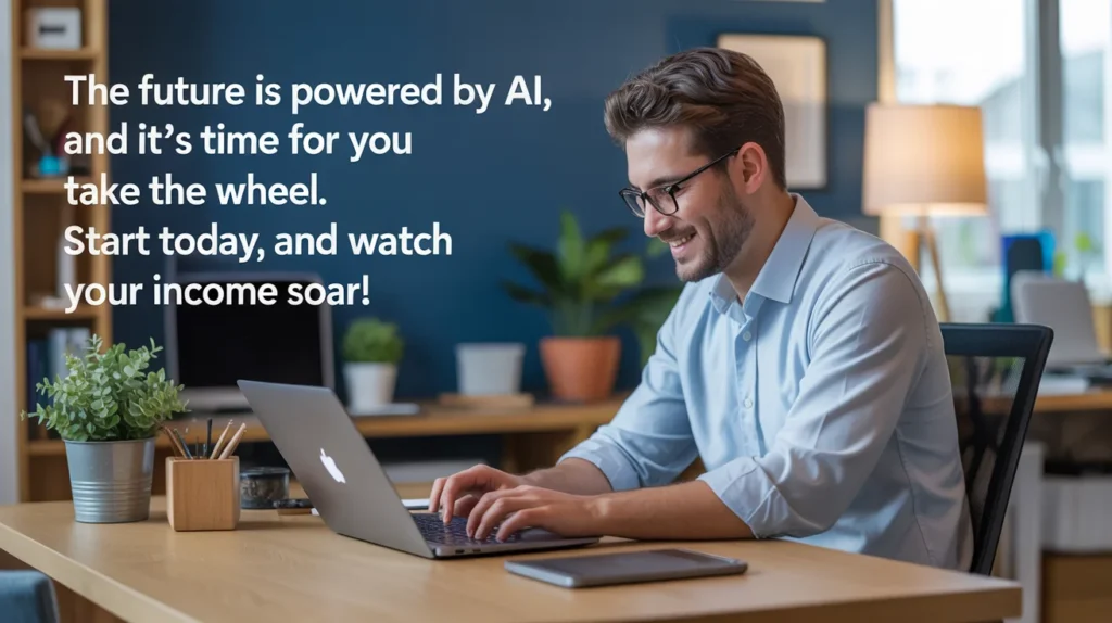 The future is powered by AI, and it’s time for you to take the wheel. Start today, and watch your income soar!