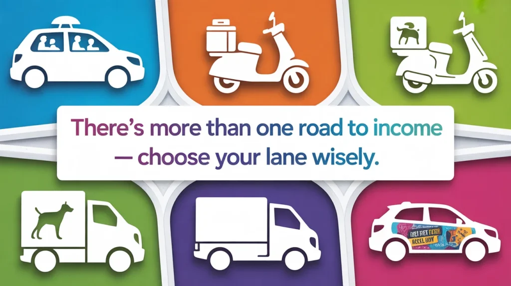 There’s more than one road to income — choose your lane wisely.