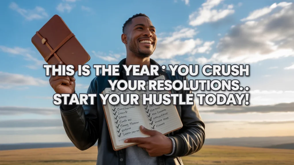 This is the year you crush your resolutions. Start your hustle today!