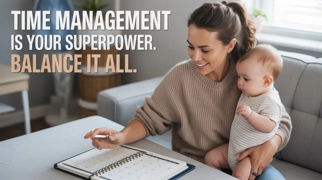 Time management is your superpower. Balance it all.