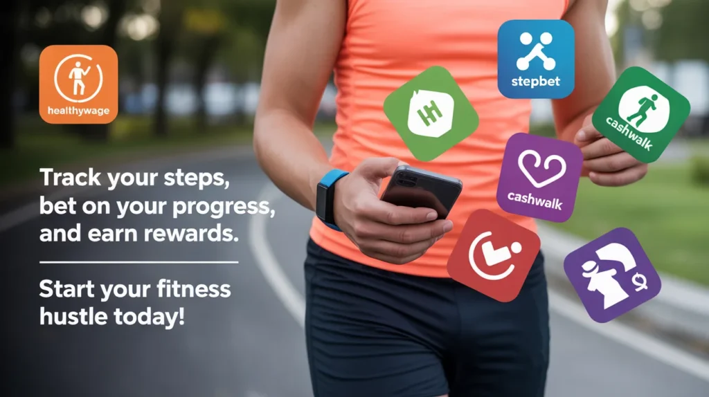 Track your steps, bet on your progress, and earn rewards. Start your fitness hustle today!