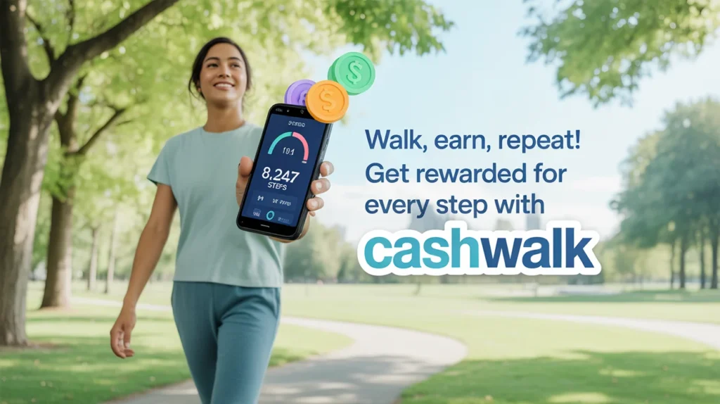 Walk, earn, repeat! Get rewarded for every step with CashWalk.