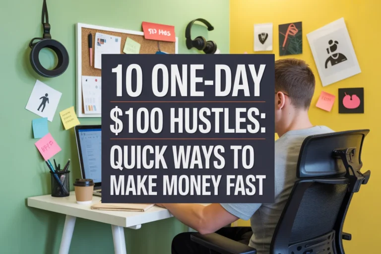 10 One-Day $100 Hustles: Quick Ways to Make Money Fast