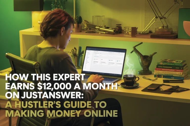 How This Expert Earns $12,000 a Month on JustAnswer: A Hustler’s Guide to Making Money Online
