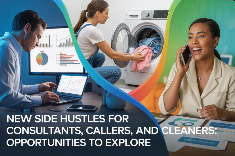 New Side Hustles for Consultants, Callers, and Cleaners: Opportunities to Explore