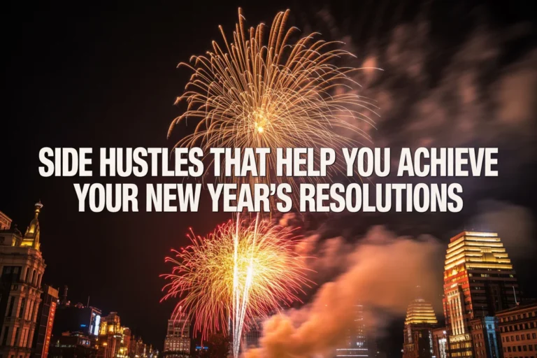 Side Hustles That Help You Achieve Your New Year's Resolutions