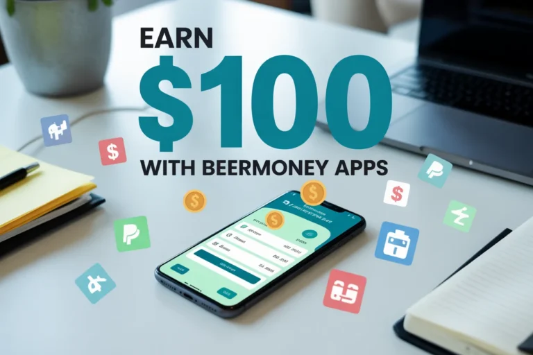 10 Beermoney Apps to Earn a Quick $100 in 2026