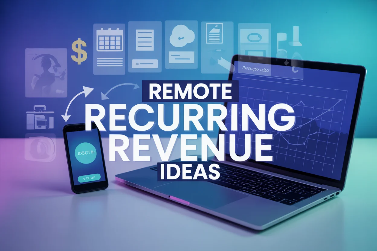 10 Best Remote Recurring Revenue Business Ideas