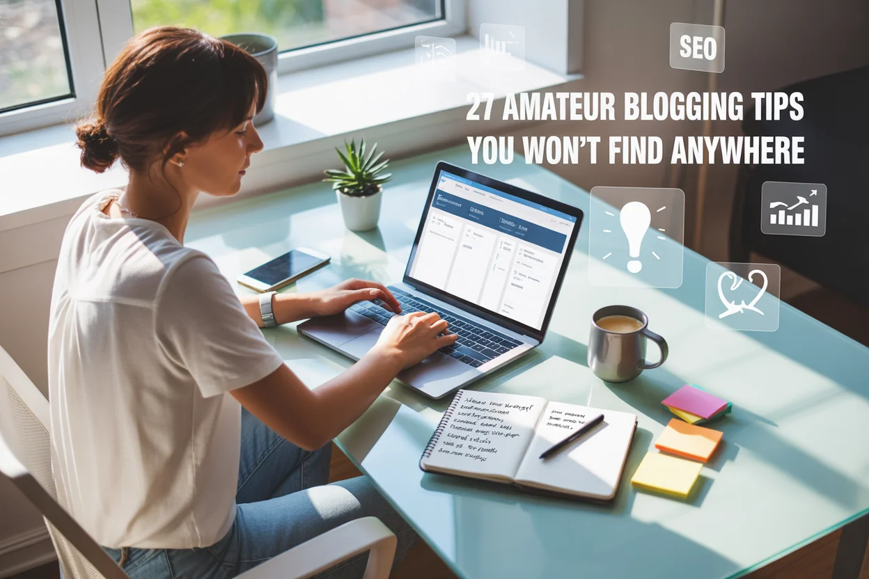 27 Amateur Blogging Tips You Won’t Find Anywhere!