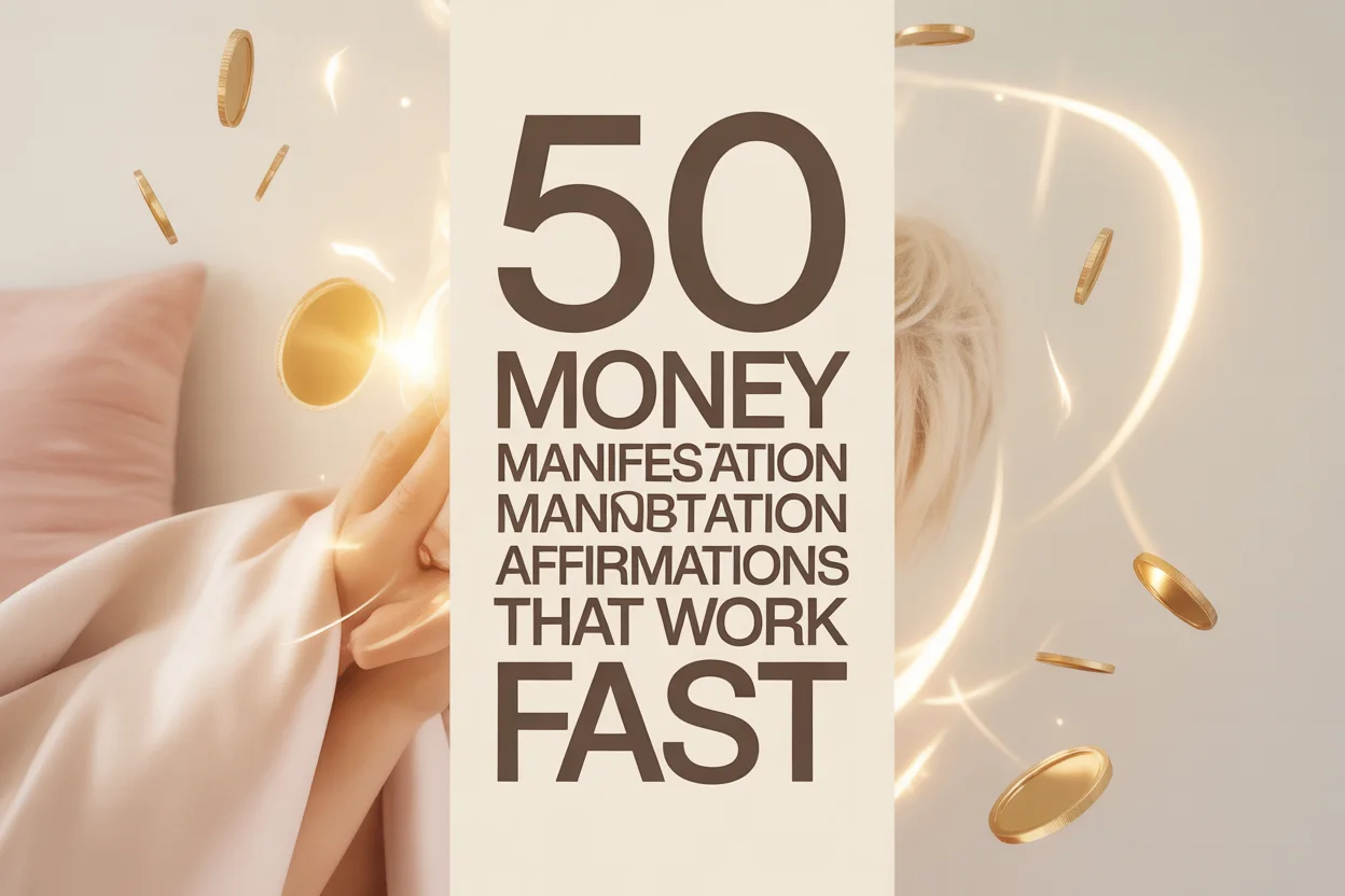 50 Money Manifestation Affirmations That Work Fast