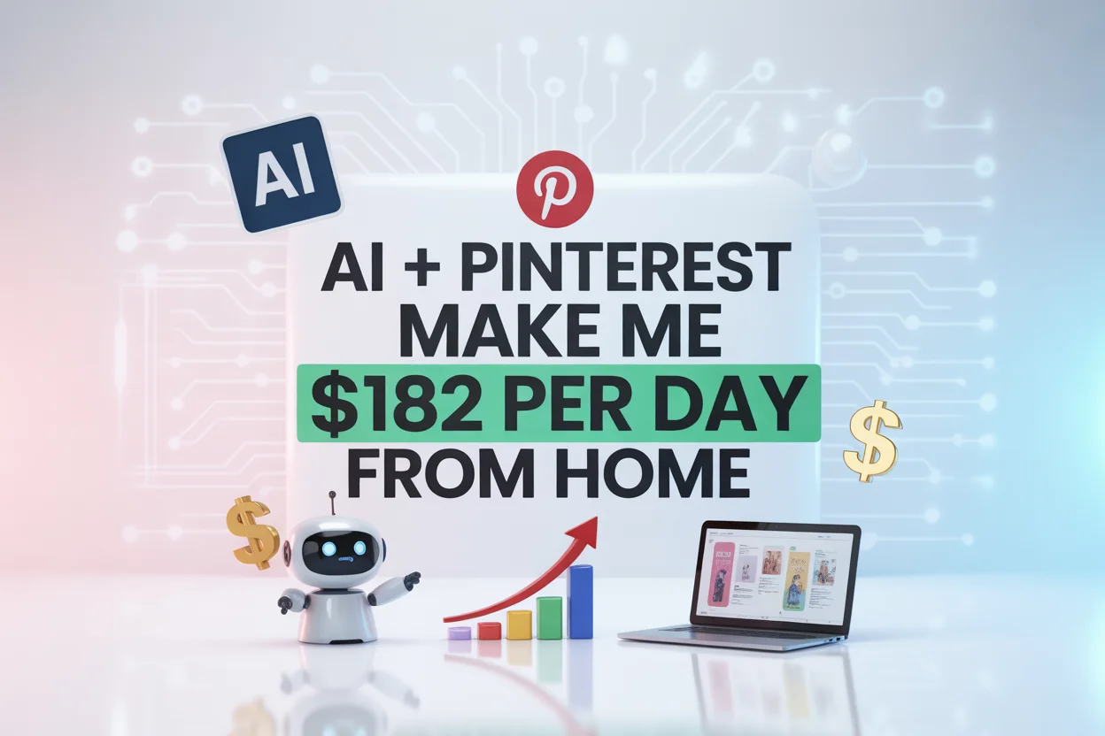 AI + Pinterest Make Me $182 Per Day From Home