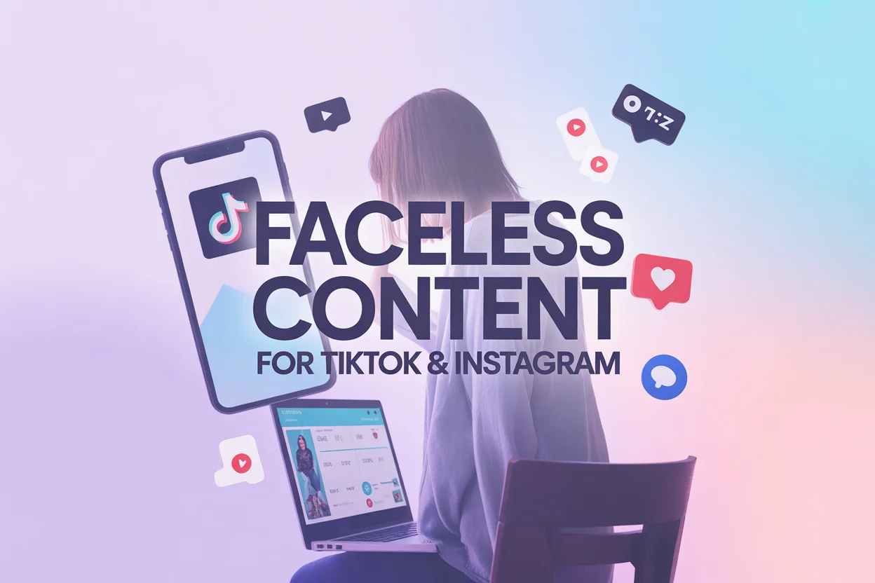 Faceless Content Ideas for TikTok and Instagram (2026 Guide)