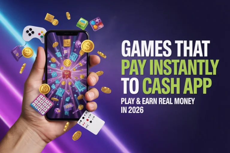 Games That Pay Instantly to Cash App (2026)