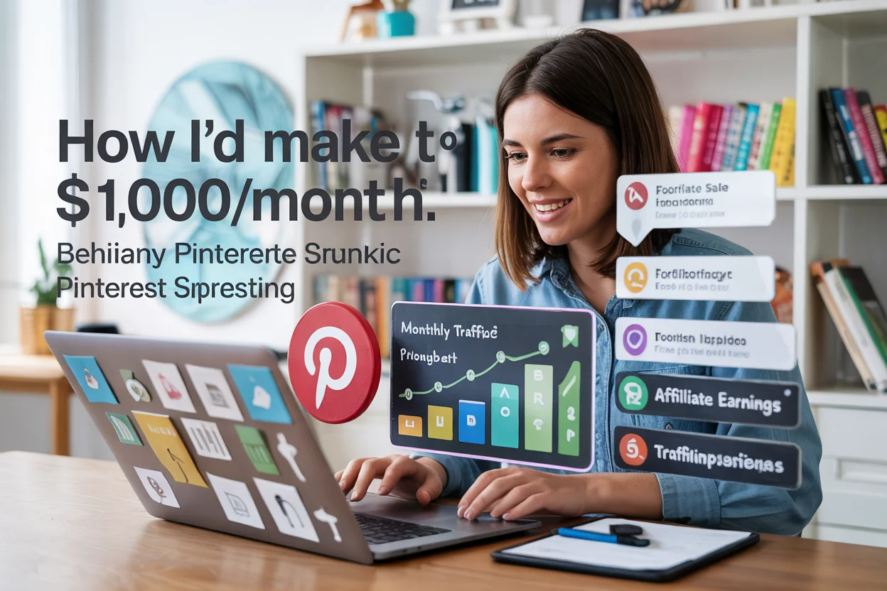 How I’d Make $1,000Month on Pinterest