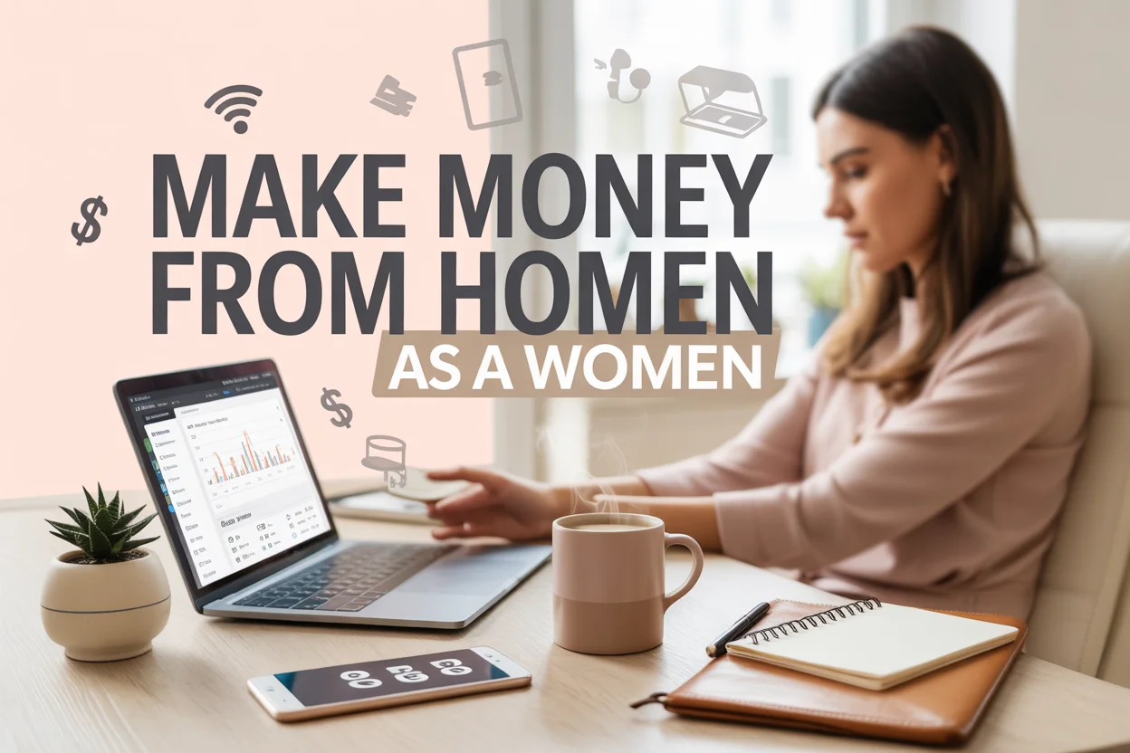 How to Make Money from Home as a Woman