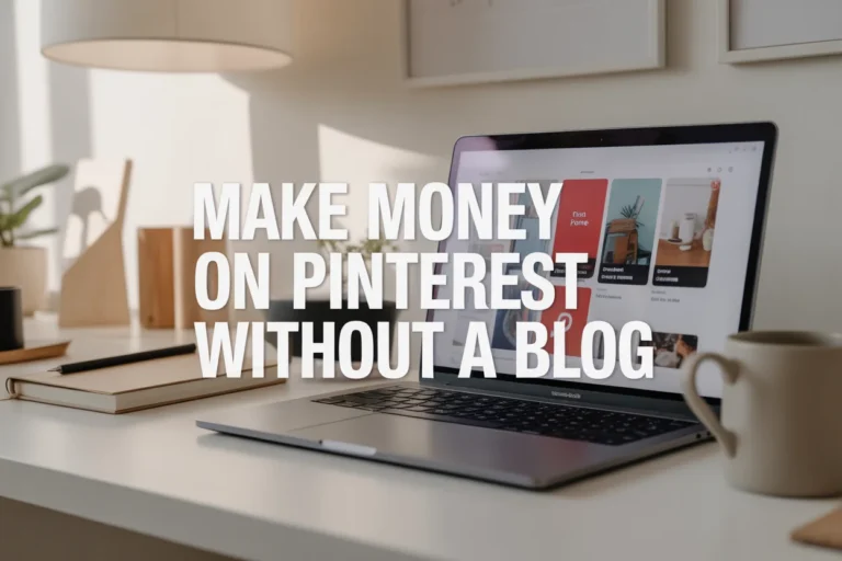How to Make Money on Pinterest Without a Blog