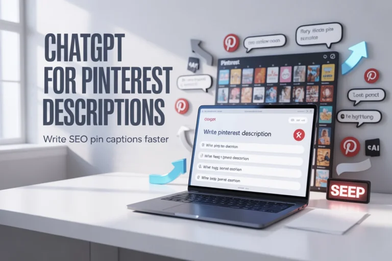 How to Use ChatGPT for Pinterest Descriptions