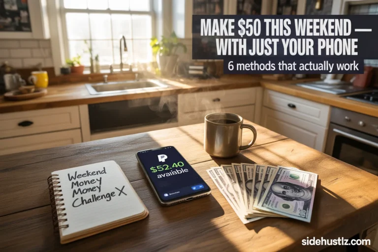 How to Make $50 This Weekend With Just Your Smartphone