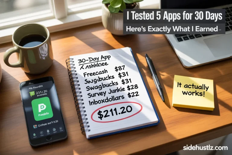 I Tried 5 Money Making Apps for 30 Days — Here's What I Actually Earned