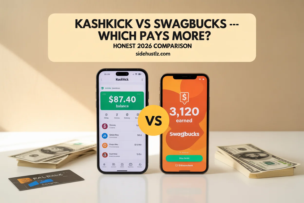 KashKick vs Swagbucks Which App Actually Pays More in 2026