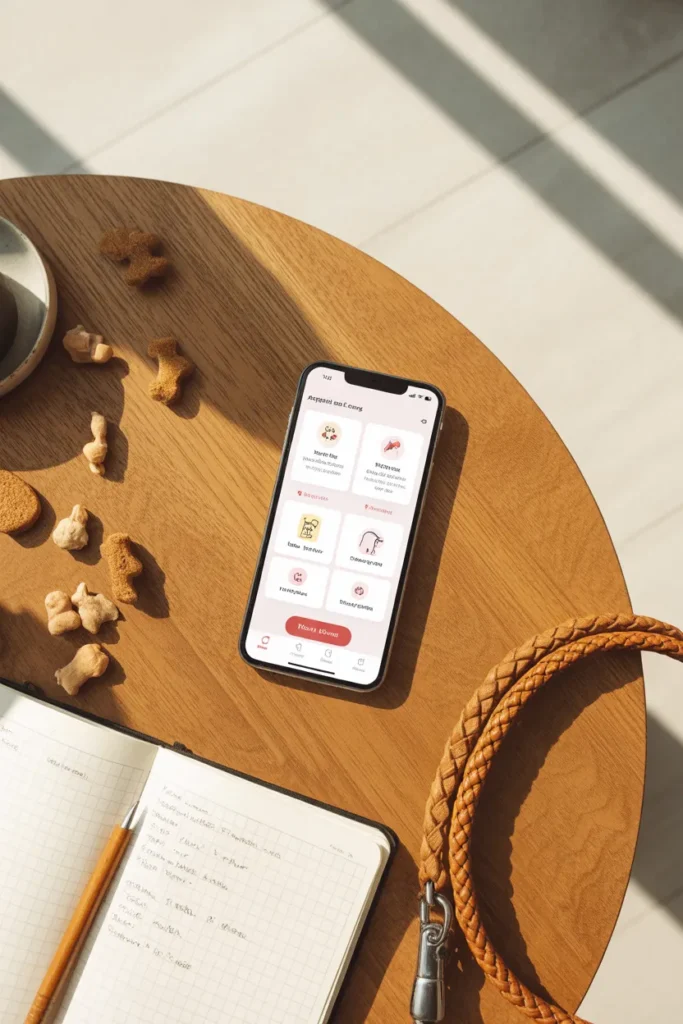 Rover app interface on smartphone showing how dog walking bookings work for new sitters