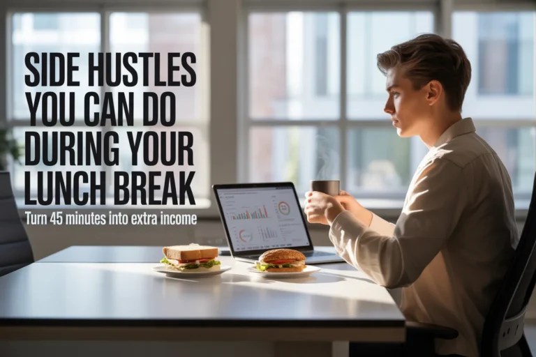 side hustles during lunch break