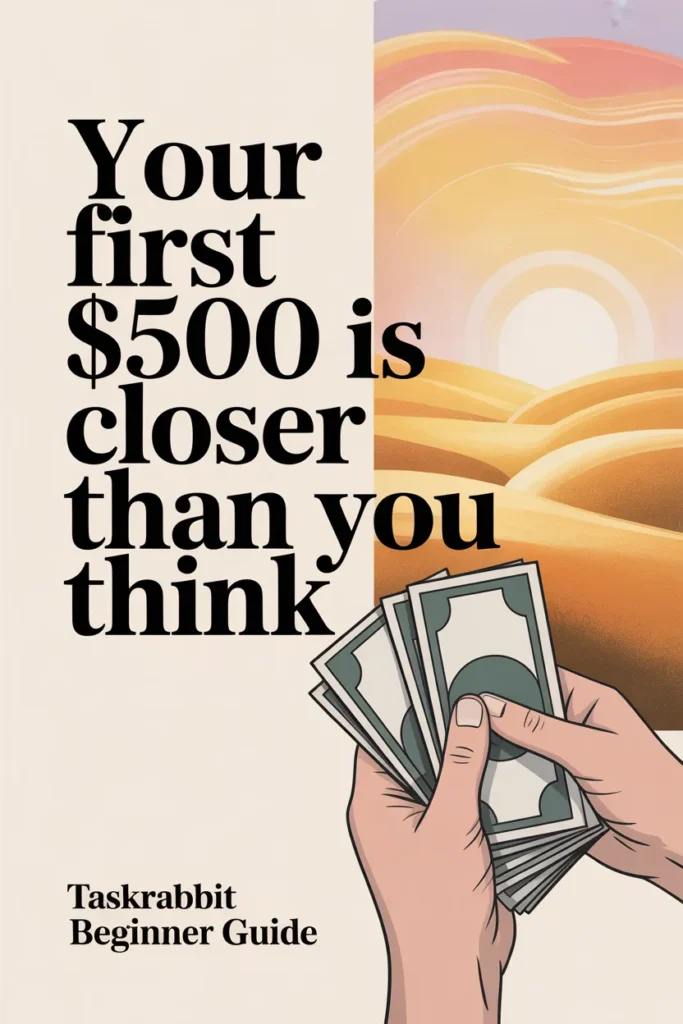 TaskRabbit side hustle beginner guide to make your first $500 this month