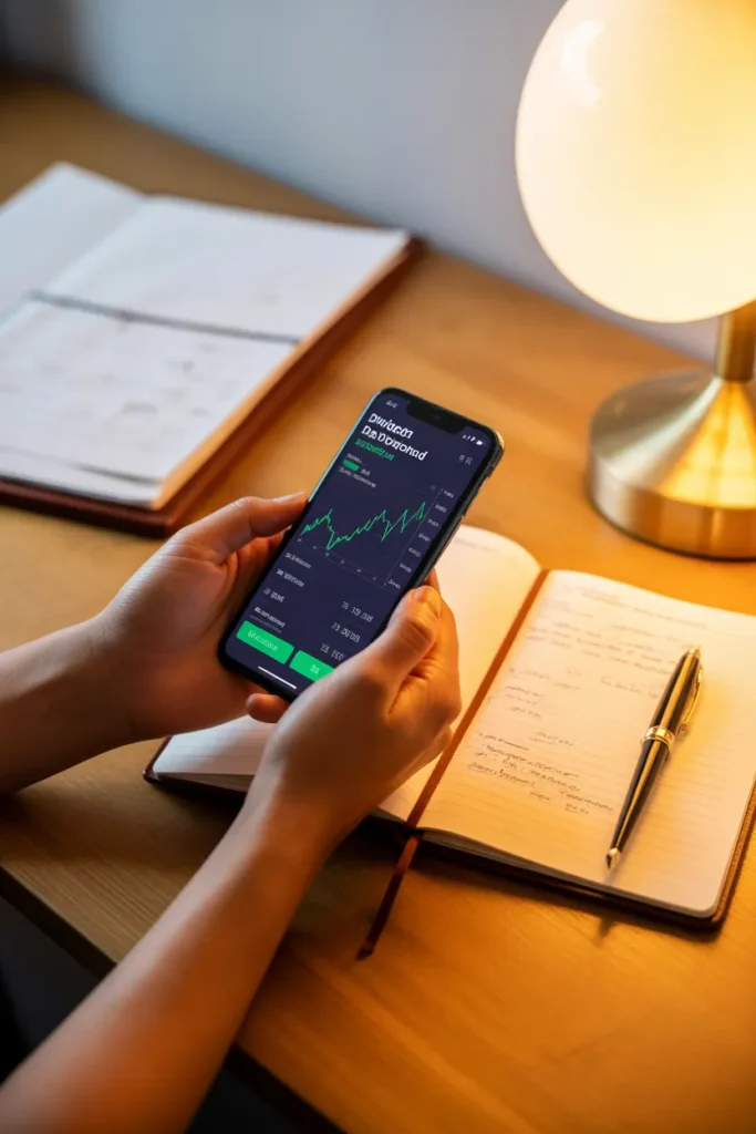 Dividend stock investing app for realistic passive income