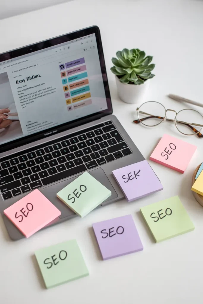 Etsy SEO tags and title strategy for how to make $1000 a month on etsy