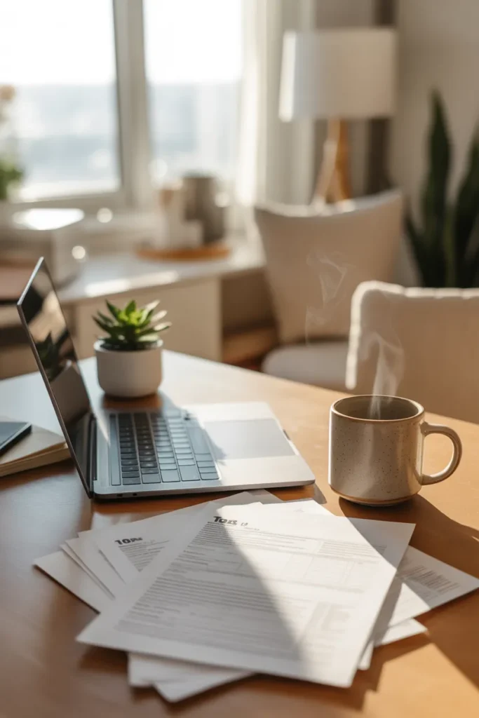 Home office setup for filing self-employment taxes as a Turo host