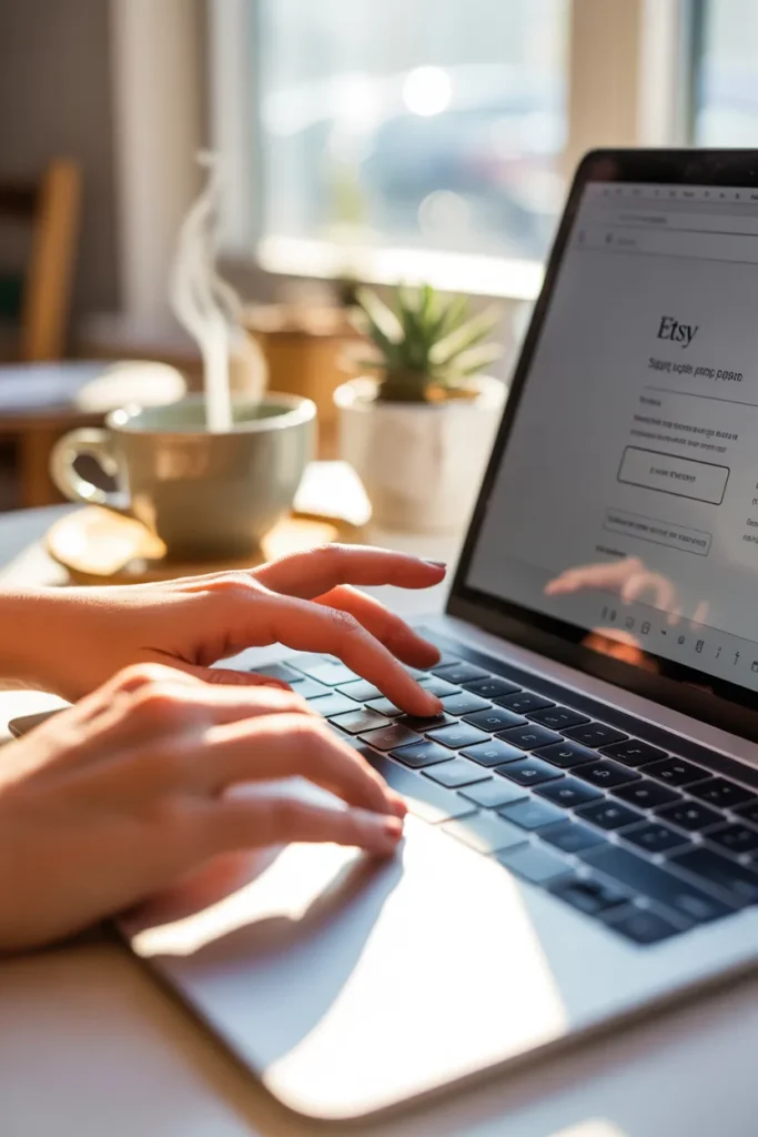Setting up etsy shop for beginner etsy income $1000 a month plan